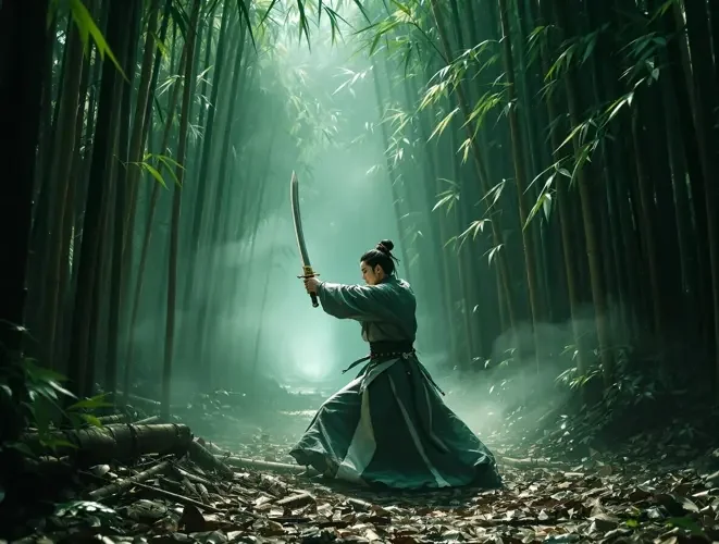 《长风渡》竹林对决戏幕后 - 幕后动态封面
